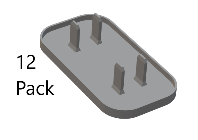 Pro Paint Shield - Standard Plug Pack of 12