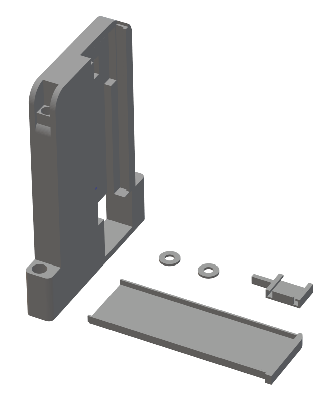 Raspberry Pi Camera Case with Integrated Privacy Slider